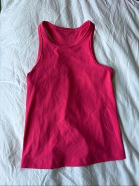 Lululemon Bright Pink Racerback Tank Top